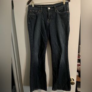 Lucky Brand Dungarees boot cut dark wash jeans. Size 28 Short